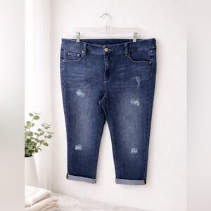 MELISSA MCCARTHY SEVEN7 ANKLE CROP JEANS